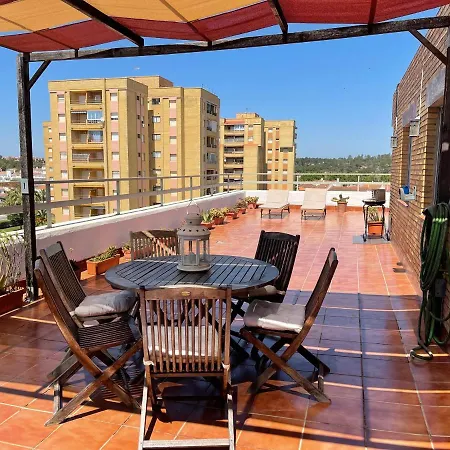 Wonderful Penthouse By The Sea Apartment Lepe